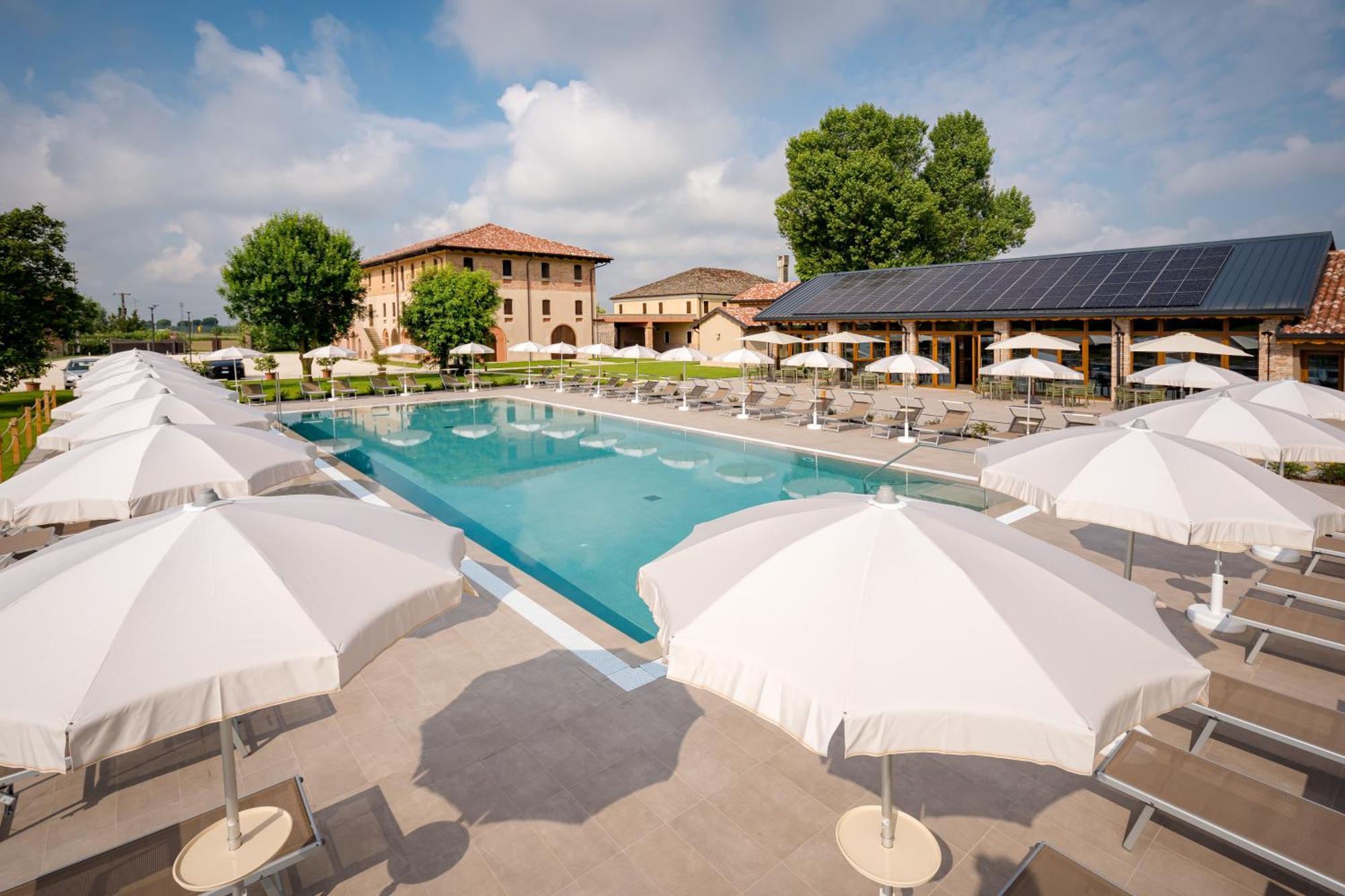 Barchessa Cappelletto Aparthotel Torre di Mosto Exteriör bild