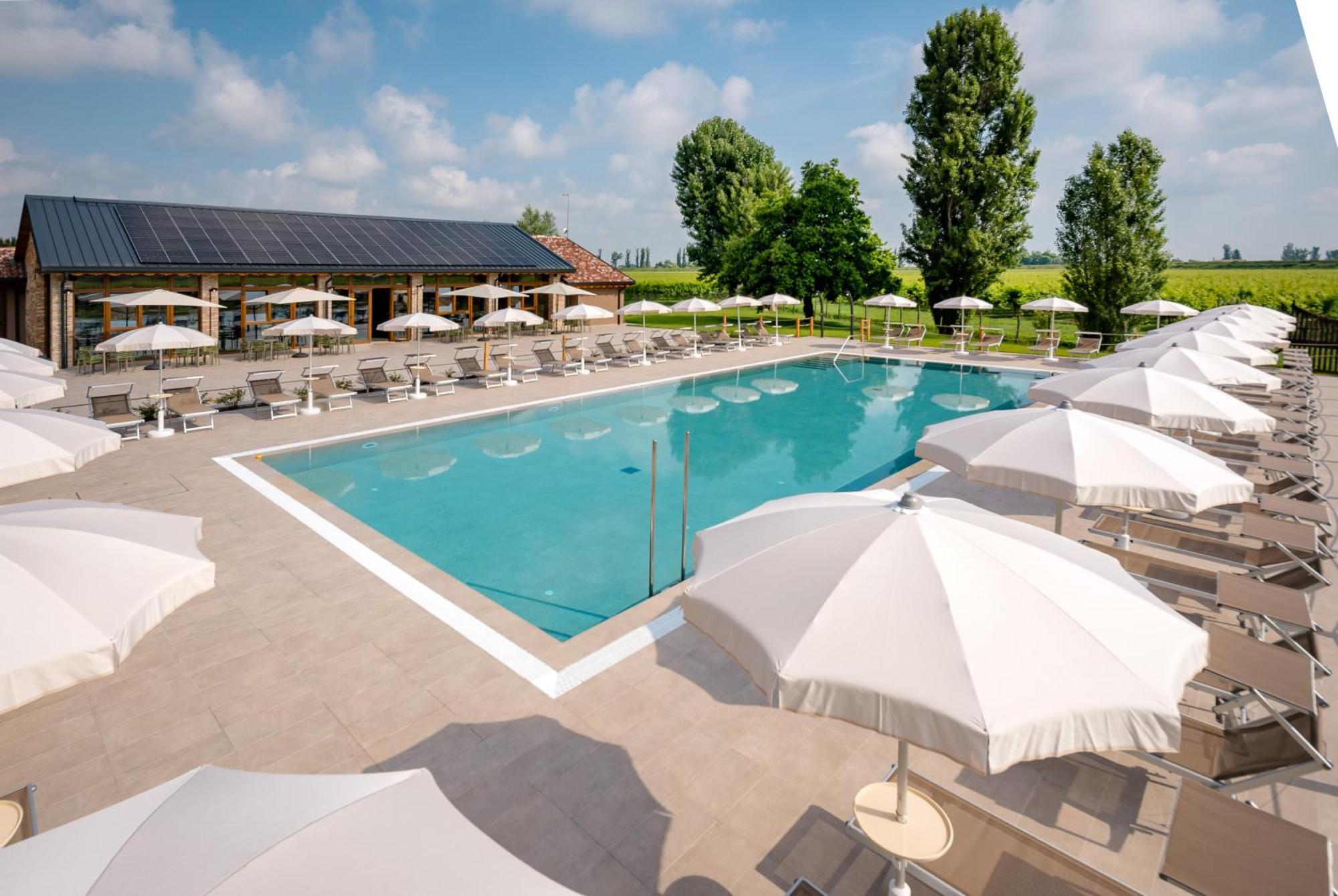 Barchessa Cappelletto Aparthotel Torre di Mosto Exteriör bild